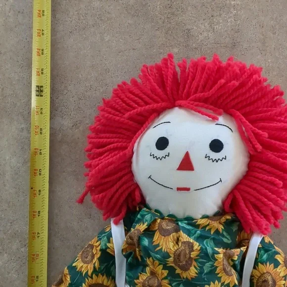 Handmade Raggedy Ann Doll - Picture 3 of 6